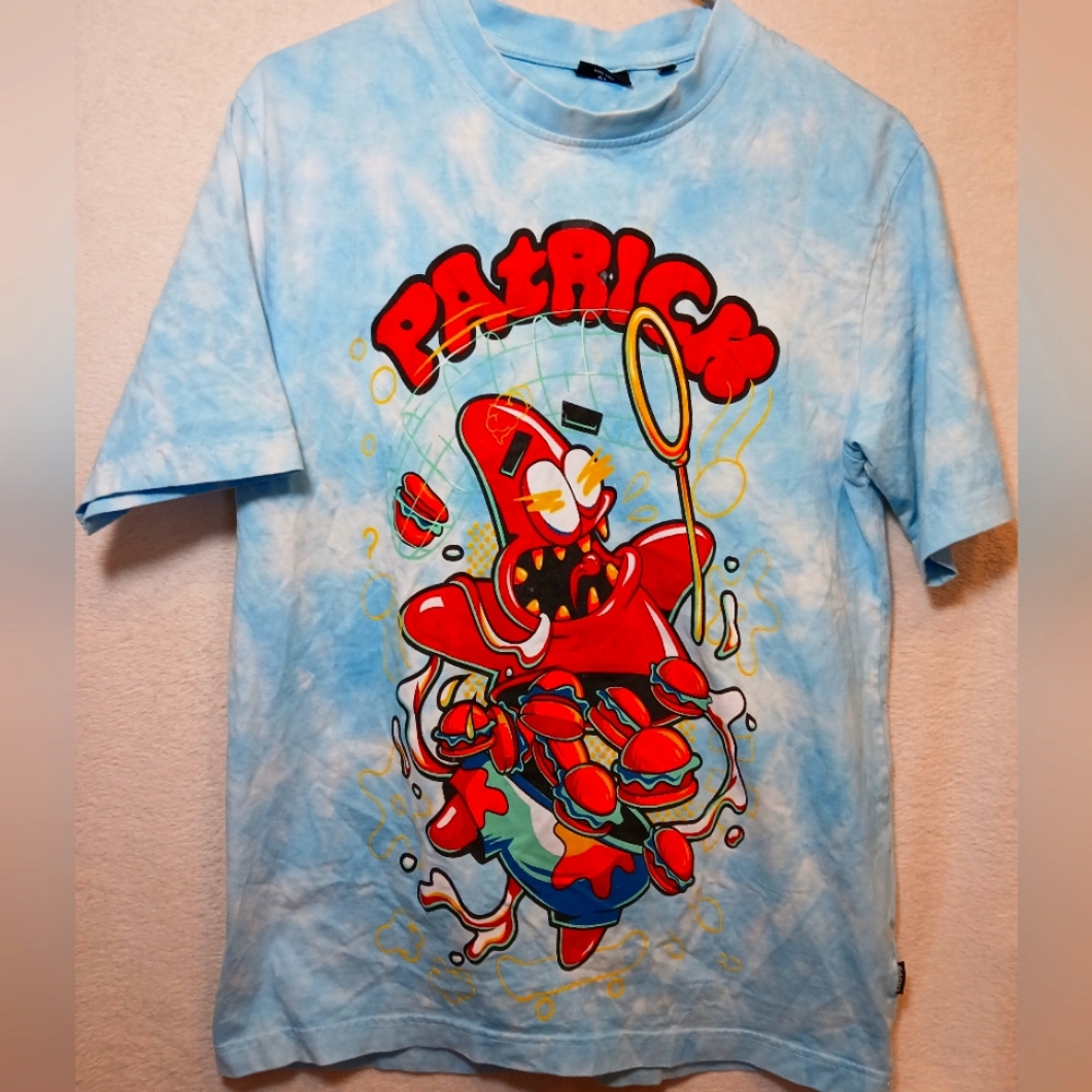 CROPP COMFORT FIT UNISEX SIZE XS SPONGEBOB SQUARE PANTS PATRICK T-SHIRT